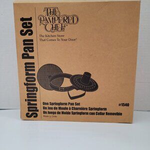 Pampered Chef Springform Pan Set